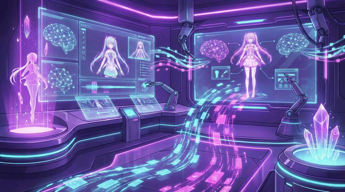 暗网AI动漫创作服务